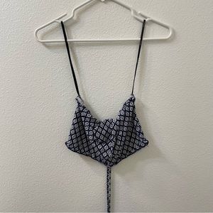 Forever 21 crop top floral large